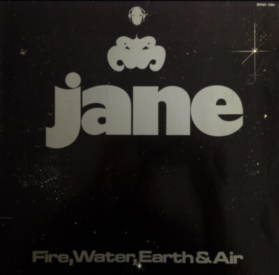 Jane - Fire Water Earth & Air Gatefold 1976 LP on Brain 1084- German Hard Rock