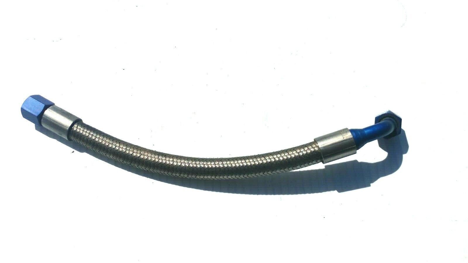 FERRARI 348 PARTS fuel rail RETURN hose high pressure braided 149812