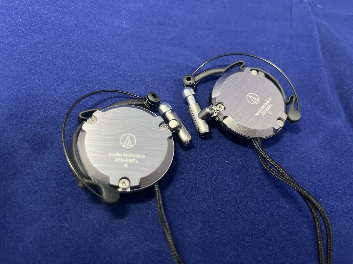 Used Audio-Technica ATH-EM7 X Model Persona 3 Earphone Rare Used Audio-Technica ATH-EM7 X Model Persona 3 Earphone Rare