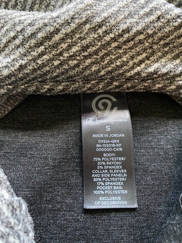 Champion Women Long Sleeve Full Zip Jacket Gray Size S - Picture 5 of 8