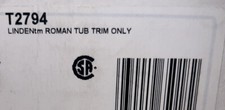 DELTA T2794 2 hand, 3 hole roman tub trim kit