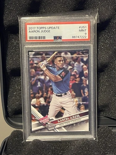 2017 Topps Update #US1 Aaron Judge New York Yankees Rookie RC PSA 9 Mint
