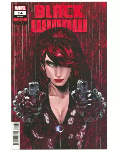 Marvel Comics BLACK WIDOW #14 (2020) JIMENEZ 1:25 Variant Cover