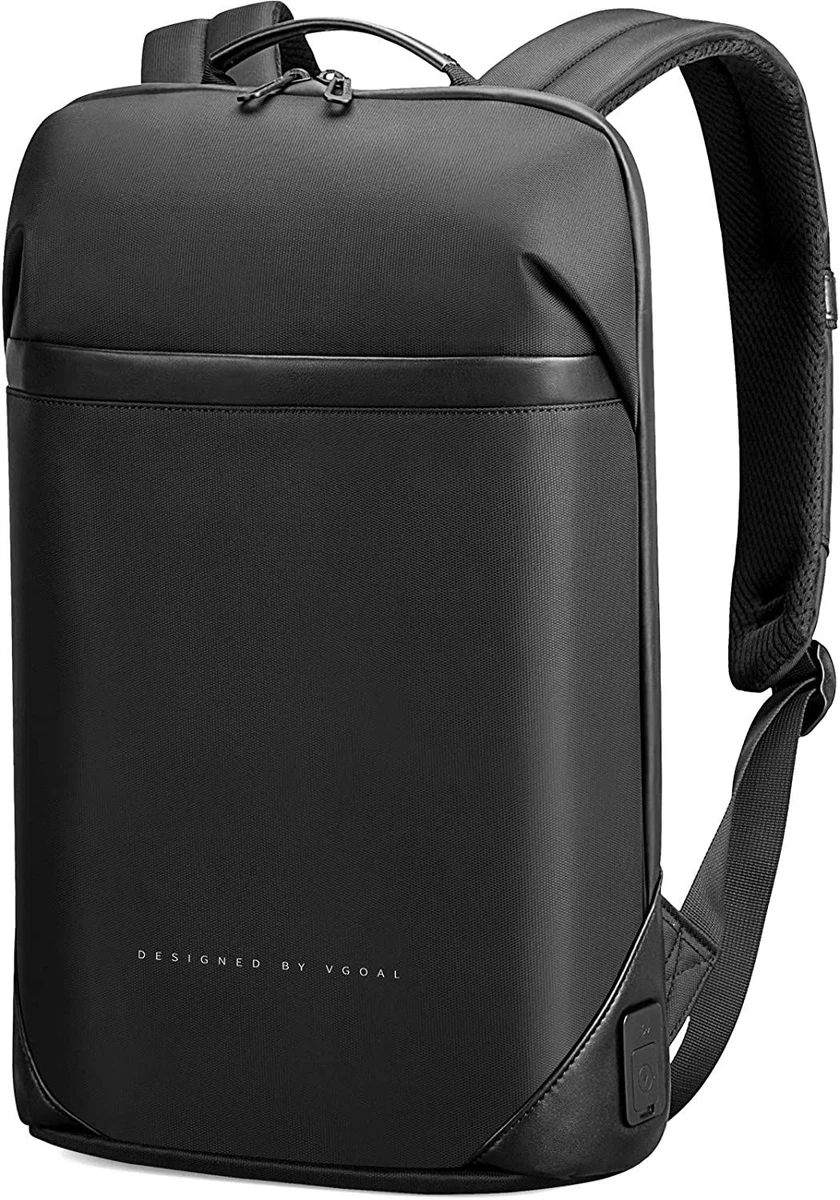Anti theft top slim backpack