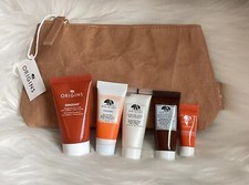 Origins 5pcs Skincare Sets Face Wash, Day ,Night  Eye Cream, Brightening Serum