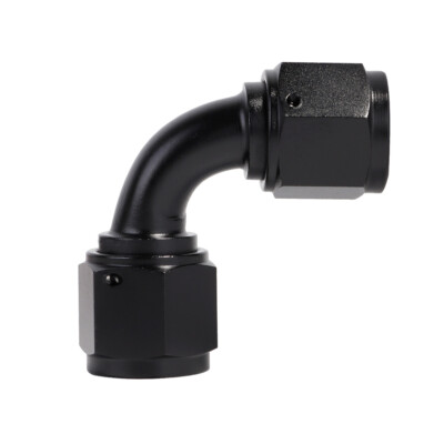 10AN Female to 10AN Female Swivel Coupler Union Fitting Adapter 90 Degree Elbow