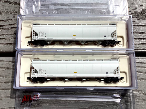 2 - ATLAS N 1/160 ACF 5701 Pressureaide Dupont Hopper Cars Rd. #'s 37218 & 37251 - Picture 12 of 14