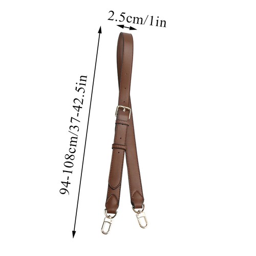 Leather Strap Adjustable Crossbody Bag Shoulder Replacement Handbag Handle US * - Picture 2 of 31