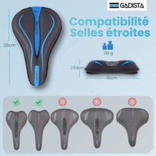 Selle gel vélo, homme, neuve dans son emballage d'origine (Neuf avec
