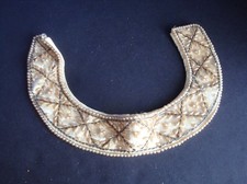 VINTAGE BEADED WOMEN'S DRESS COLLAR FOR BLOUSE OR SHIRT