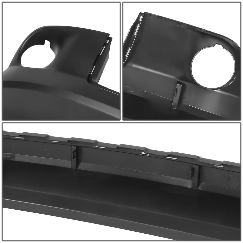 Cenefa de parachoques inferior delantera imprimada Fit 08-09 Grand Cherokee Overland estilo OE Foto 2 de 3