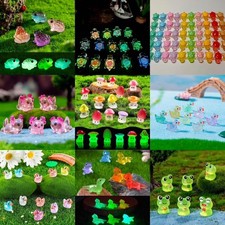 Mini Resin Animal Figures Micro Landscape Fairy Garden Miniature Tiny Ornaments