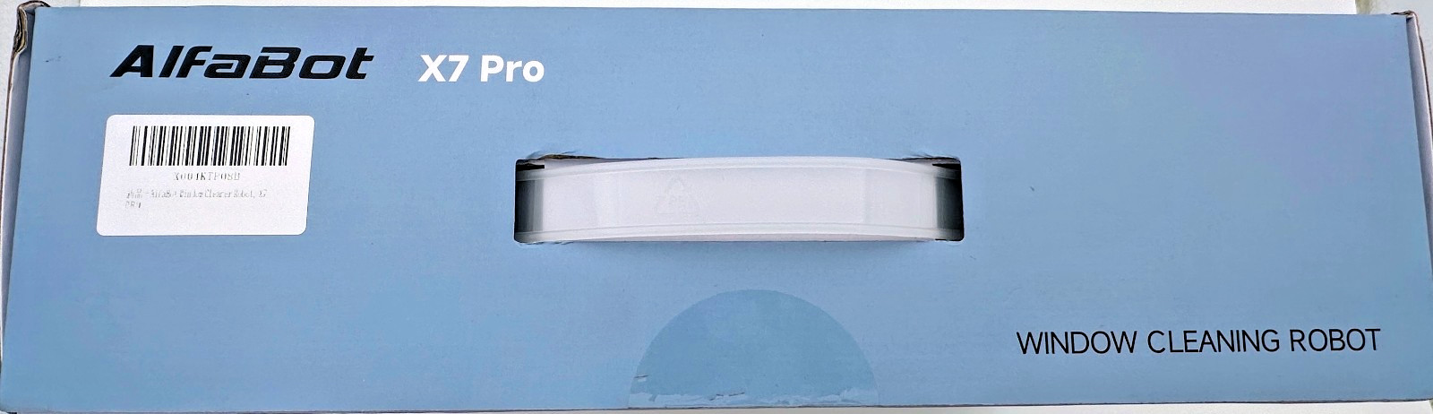 AlfaBot X7 Pro Robot Window Cleaning Robot  with Dual Water Spray