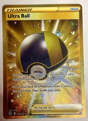 Ultra Ball (Secret) 186/172 Swsh09: Brilliant Stars Holo