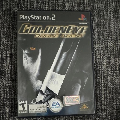 EA Games GoldenEye Rogue Agent PlayStation 2 Online Multiplayer Shooter T 007