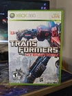 Transformers: War for Cybertron (Microsoft Xbox 360, 2010) CIB