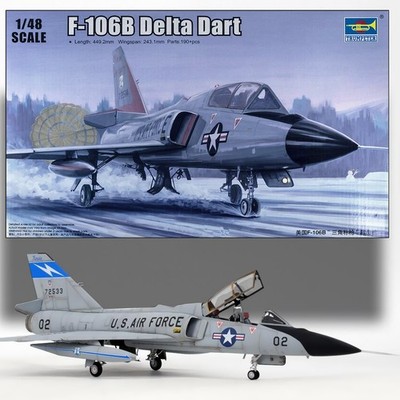 TRUMPETER 02892 1/48 F-106B DELTA DART MODEL KIT