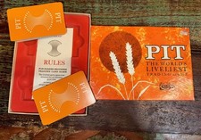Vintage 1964 Parker Brothers PIT Card Game No. 660 COMPLETE w/ Box, Instructions