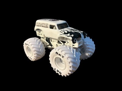 MDG Custom Grave Digger Monochrome Max Contrast Monster Jam Truck 1:64 Pls Read