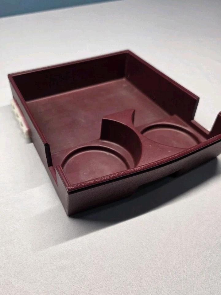 Chevy GMC C/K Suburban Blazer Yukon 1988-1994 OEM granate consola trasera portavasos Foto 3 de 4