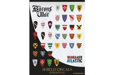Barons' War Shield Decals (02) - The Baron's War - Brand New - Wargames Atlantic