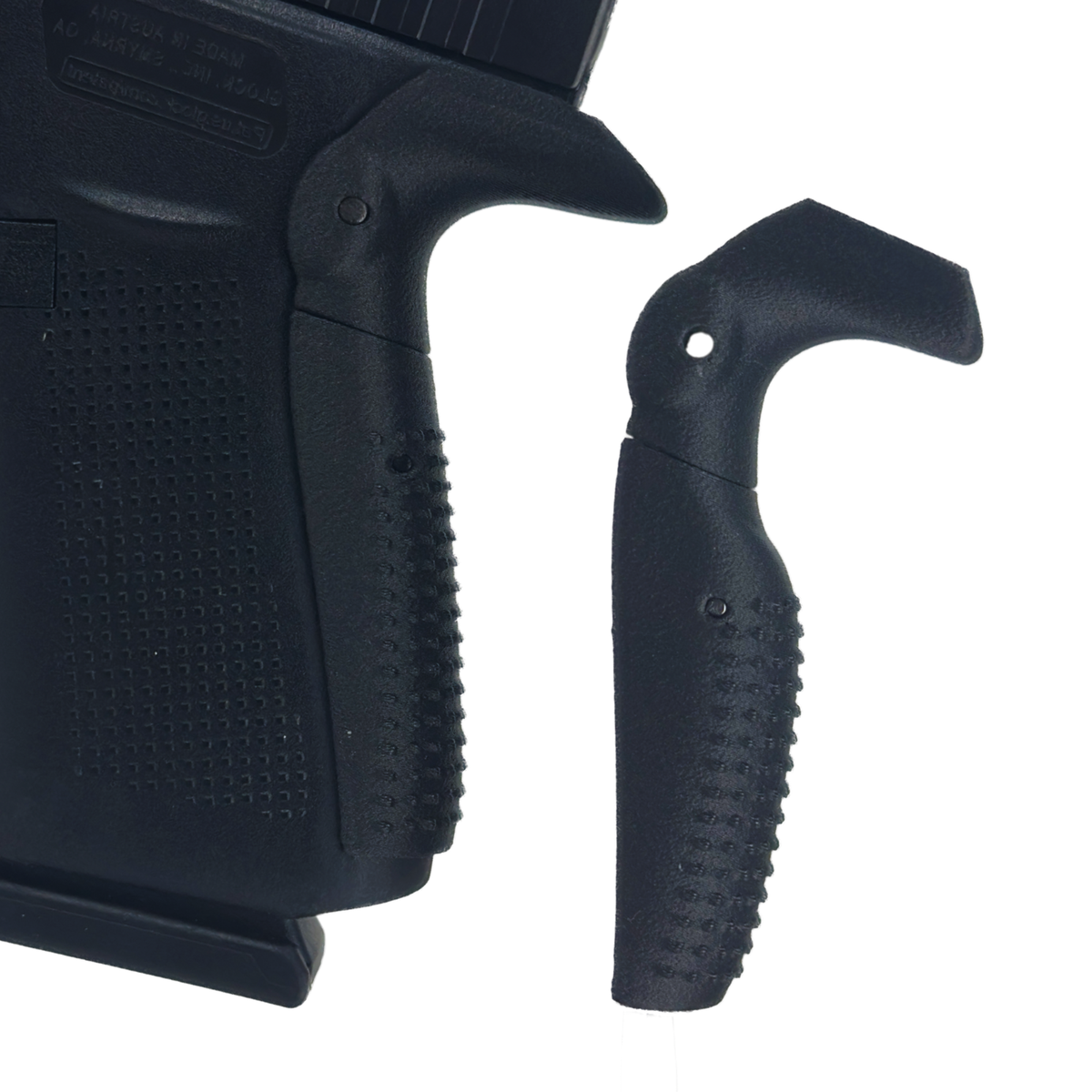 Glock 43X/48 Interchangeable Backstraps with Extended Beavertail