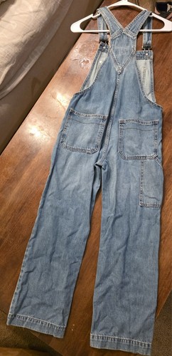 The Gap Teen Girl's Bib Overalls Denim Blue Jeans Comfortable Size 10 Clean - Picture 3 of 3