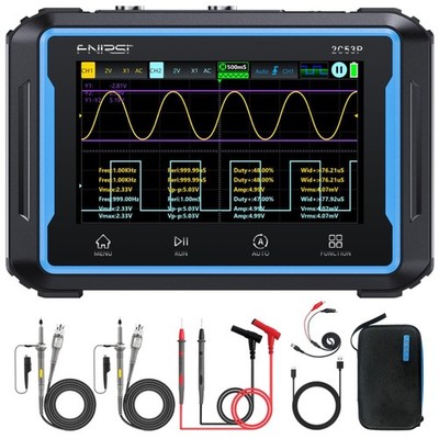 2C53P Handheld Tablet Oscilloscope Multimeter DDS Signal Generator 3 in 1, 2C...