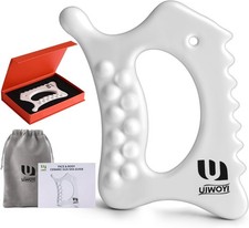 6-in-1 Ceramic Body Gua Sha Facial Tools  Lymphatic Drainage Tool, Face...