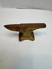 Miniature Vintage Brass Anvil
