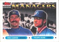 1993 Topps Micro #508 Phil Garner / Felipe Alou MGR