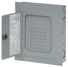 Load Center, Outdoor Mount, 12 Space/24 Circuit, 125-Amp Main Lugs - BRP12L125R