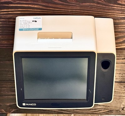 Maico touchTymp MI 26 Tympanometer & Audiometer 10.4'' Touchscreen Used (not Work