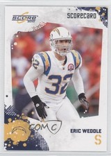 2010 Score Scorecard 359/499 Eric Weddle #239 0c2
