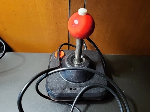 VTG WICO Command Control Joystick Controller Atari 2600 Commodore Ball Top WORKS