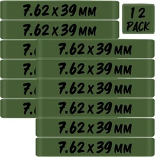 12 Pack Magsaddle 7.62x39mm Magazine Marking Bands OD Green-Black-12Pack Search
