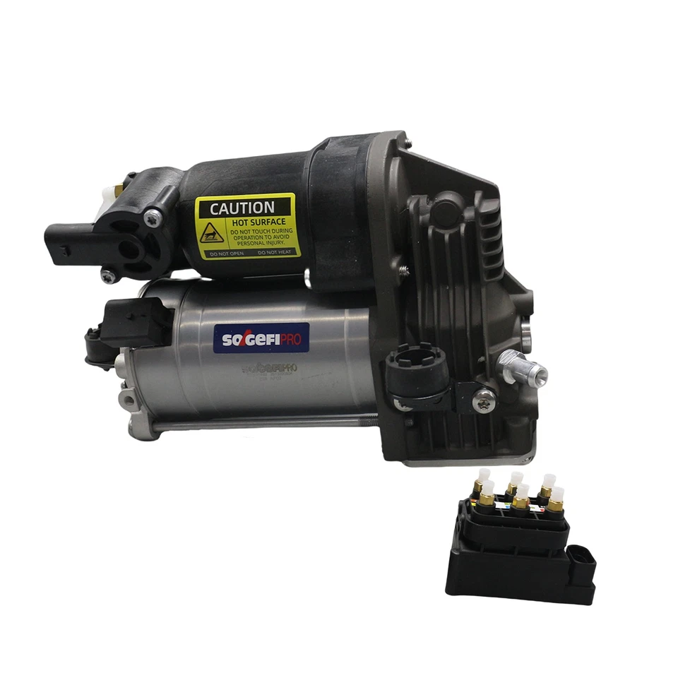 Air Ride Suspension Compressor for Mercedes-Benz R320 2007-2009 R350 2010-2013 Foto 3 de 4