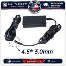 65W 19.5V 3.33A AC Adapter for HP Pavilion 14 15 Series 4.5x3.0mm Blue Tip New