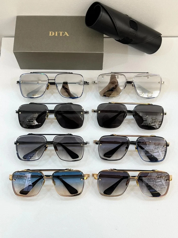 Gafas de sol DITA Mach Six - Marco cuadrado de lujo (62□12-130) Foto 2 de 4