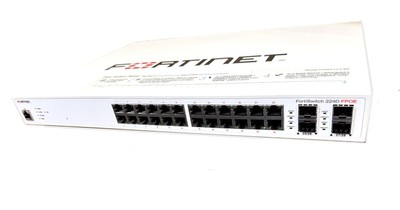Fortinet FortiSwitch FS-224D-FPOE 24-Port PoE Layer 2/3 Ethernet Managed Switch