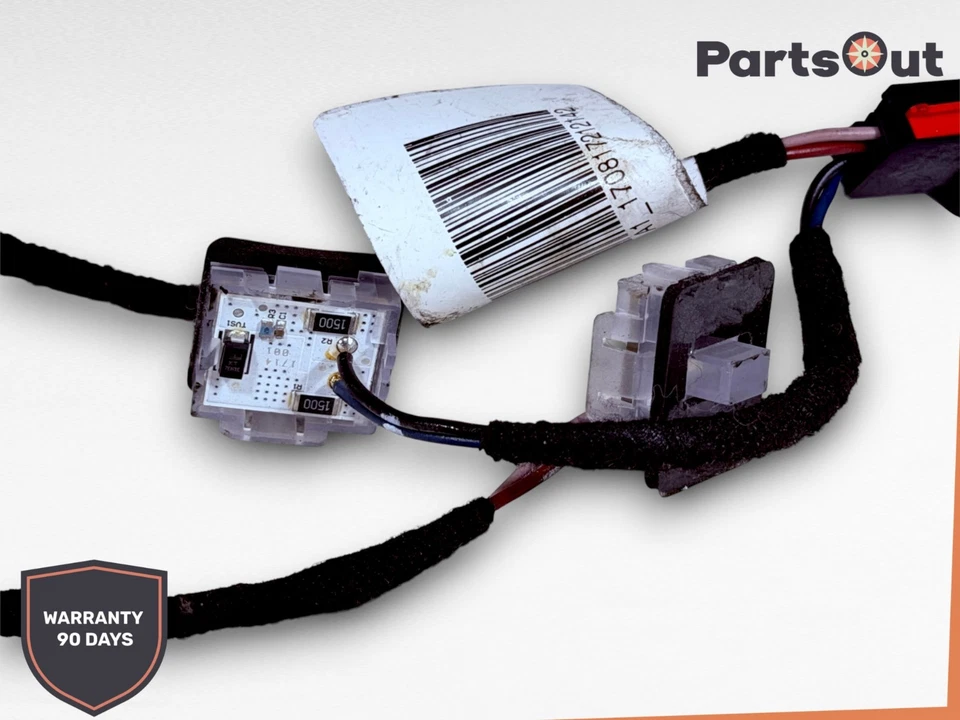 2017-2019 ALFA ROMEO STELVIO UNDER DASH RIGHT TRIM PANEL LIGHT LAMP & WIRING OEM - Image 4 of 4