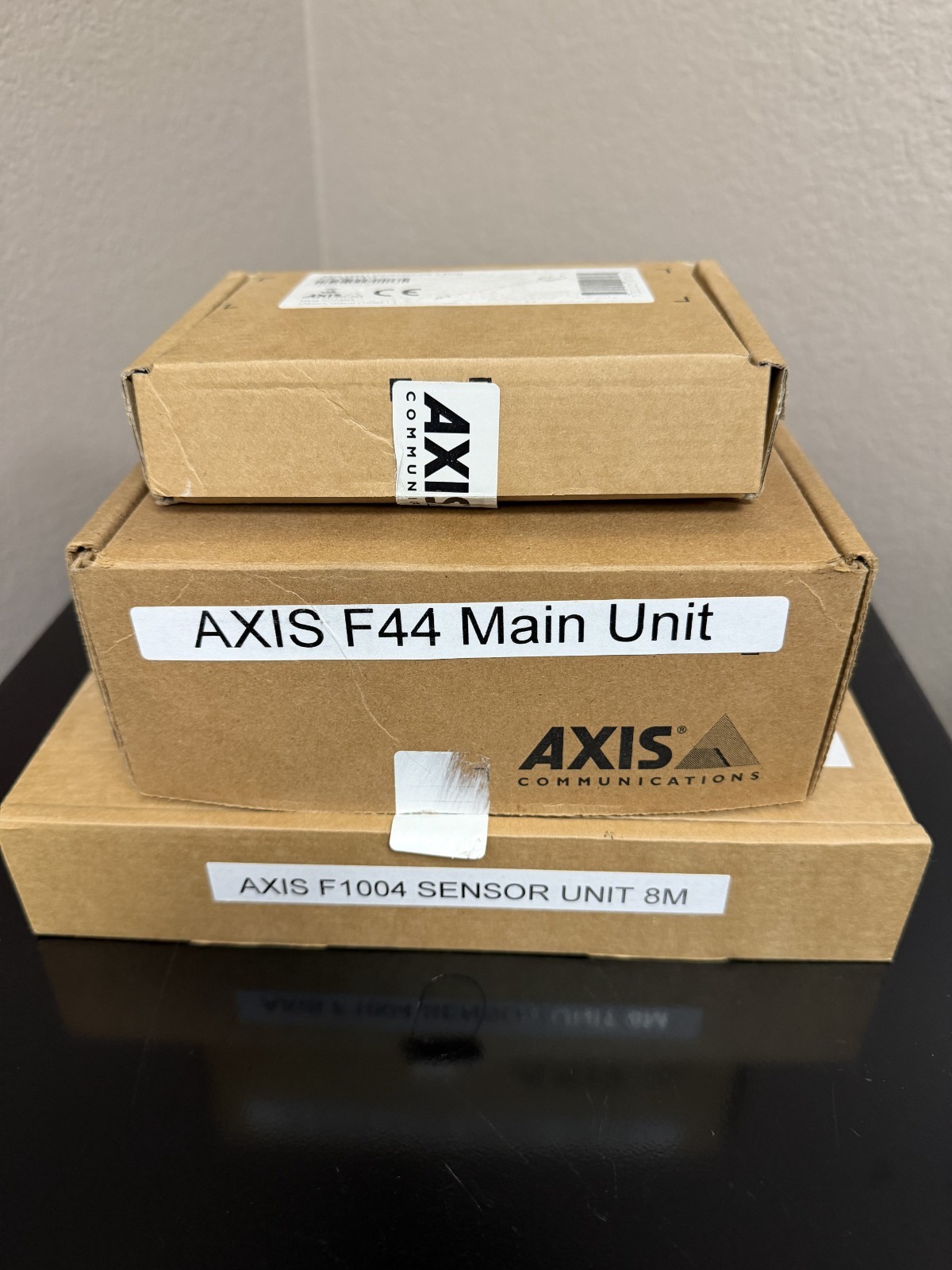 AXIS F44 Main Unit w/ F1004 Sensor & T8351 Microphone Open Box IP Camera Lot
