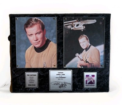 STAR TREK-Autogramm Captain KIRK William Shatner USS Enterprise NCC 1701 Signier