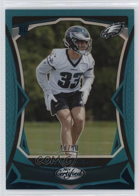 2024 Certified Rookies Teal Mirror 47/50 Cooper DeJean #131 Rookie RC 16wc