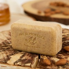 Pre de Provence Honey Almond Soap Bar 250g Pack of 3 Quad-Milled Shea Butter