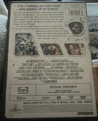 Space Camp (DVD, 1986) - Picture 2 of 2