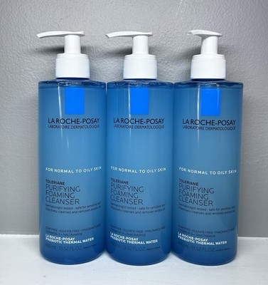 3 X La Roche Posay Toleriane Cleanser Purifying Foaming Cleanser  Exp  06/28