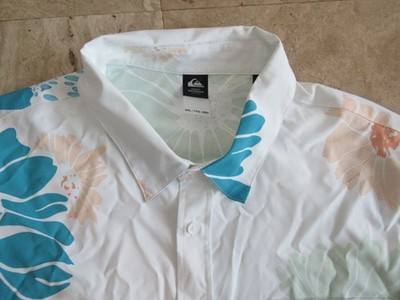 Mens size XXL Quicksilver buttoned Waterman Collection shirt, NWOT