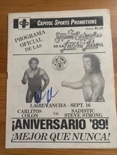 WRESTLING RARE MAGAZINE PUERTO RICO PROGRAM 