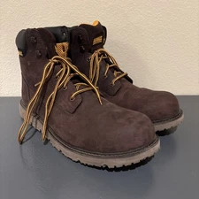Shoes For Crews DEWALT Rochester Flex Nano Composite Toe Leather Boots Size 14